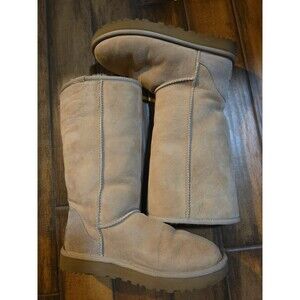 UGG CLASSIC TALL II CHESTNUT SIZE 7 WOMAN’S BOOTS 1016224 (AUTHENTIC)